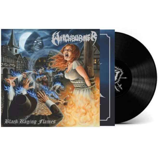 WITCHBURNER - Black Raging Flames LP (black Vinyl)